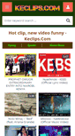 Mobile Screenshot of keclips.com
